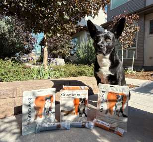 Lilikoi with products outdoors